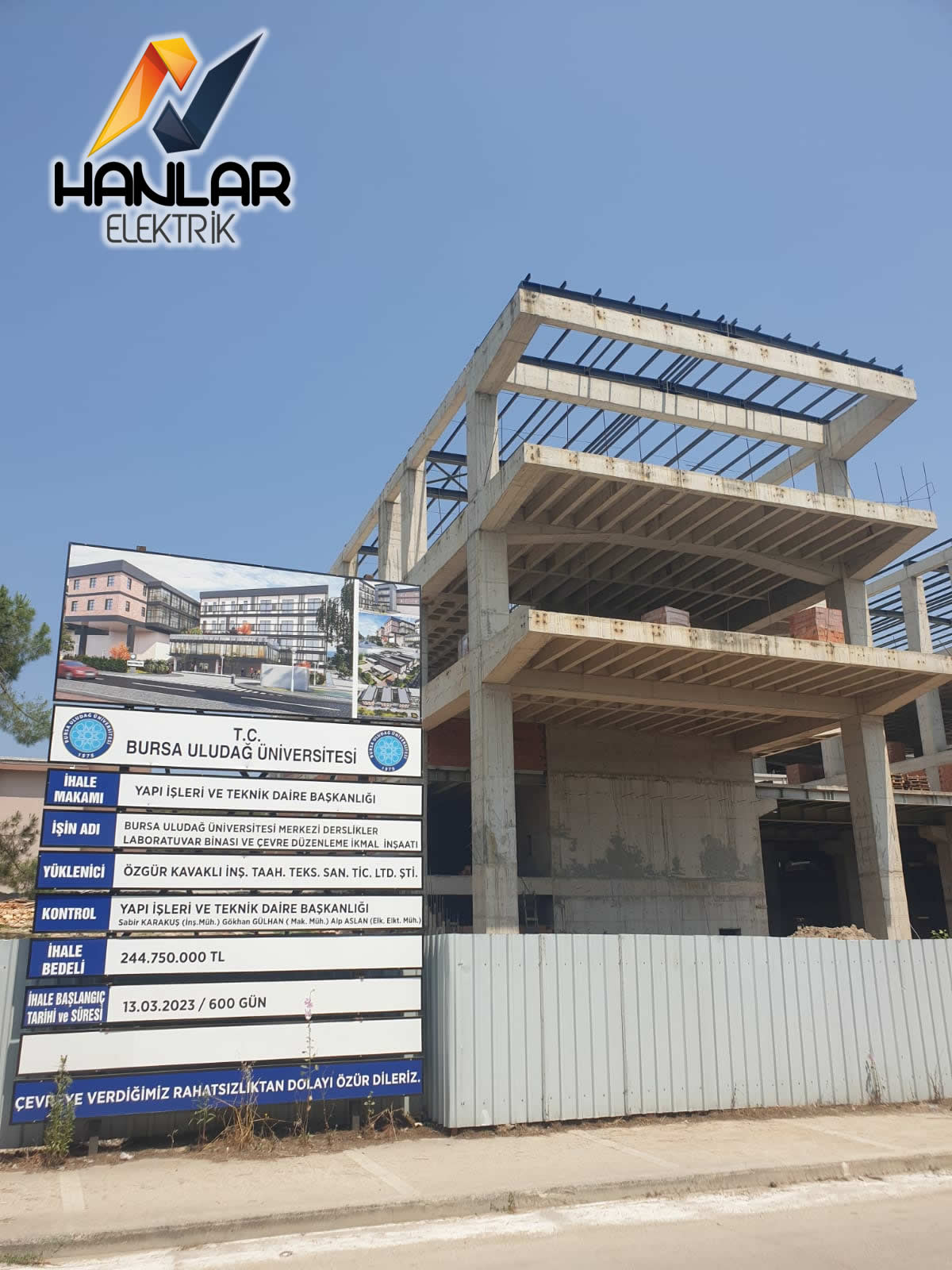 ULUDAĞ ÜNİVERSİTESİ MERKEZİ DERSLİKLER LAB. BİNASI